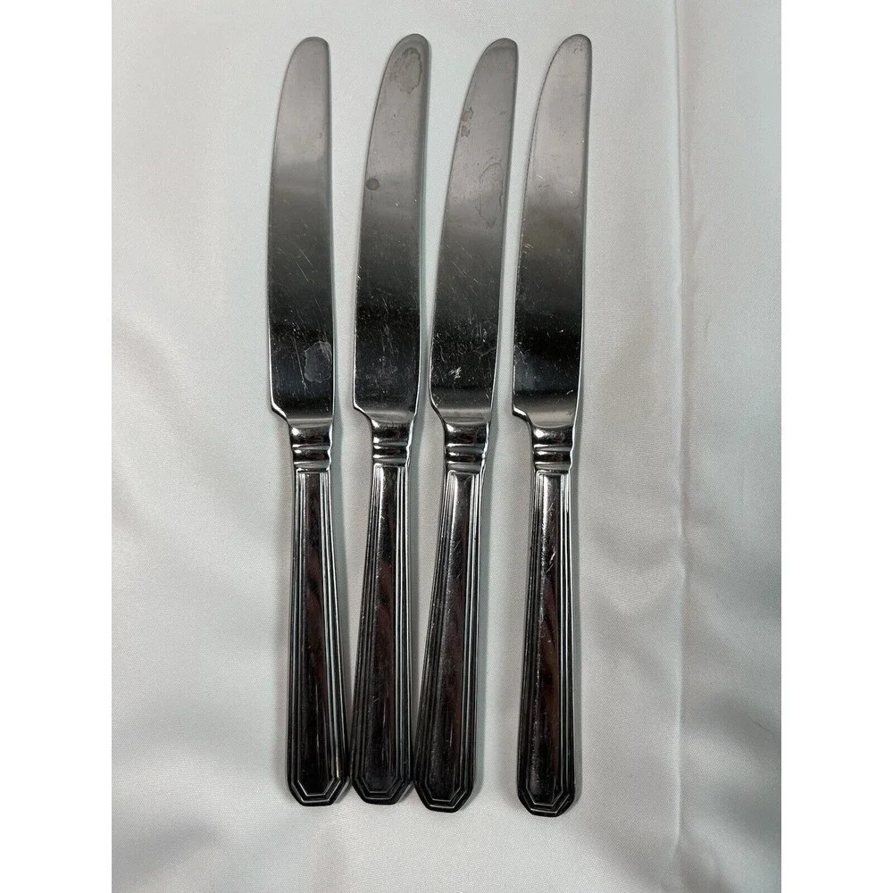 Oneida Stainless‎ 9” Dinner Knives Set Of 4